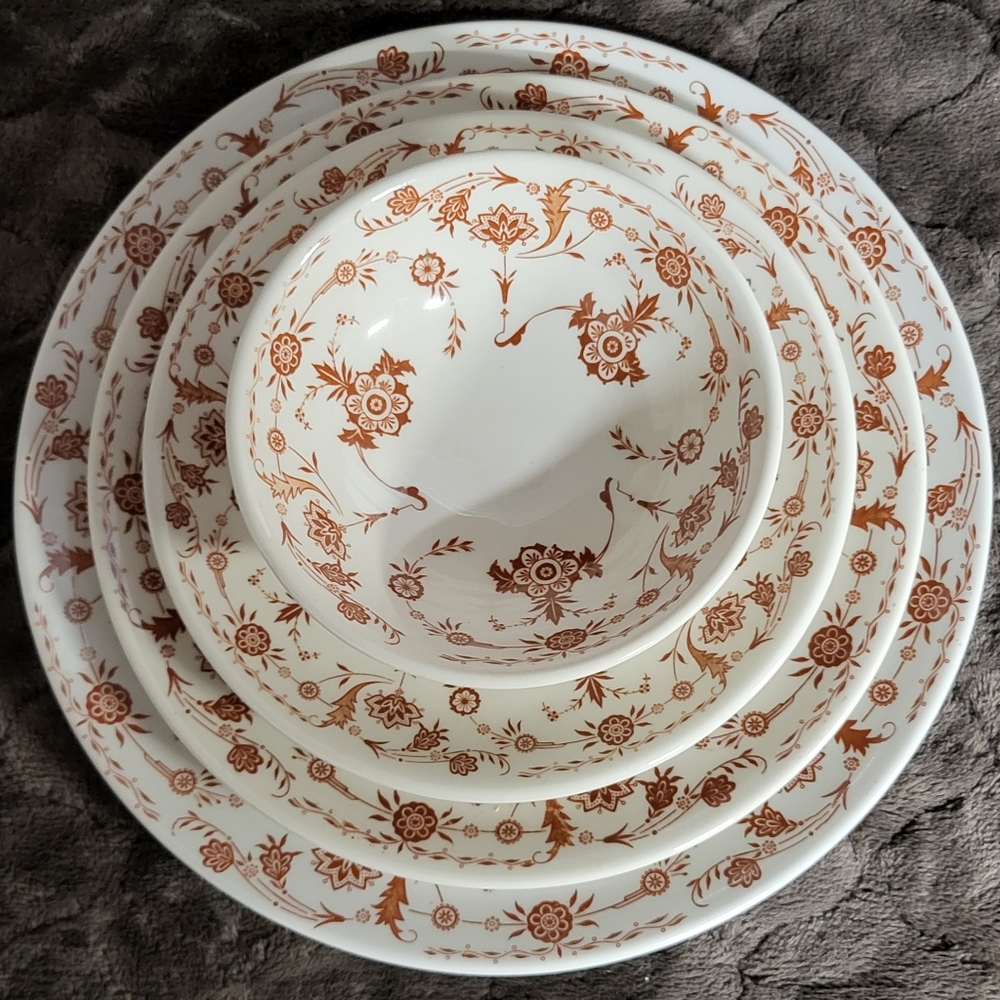 Vintage Mayer China Set. 8 Place Settings